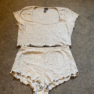 Soft Cotton Grey Sleep Set Size Small